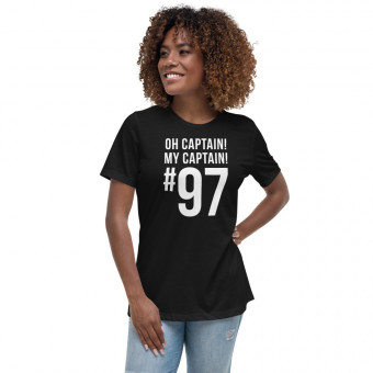 Women's Relaxed T-Shirt: Oh Captain! My Captain! #97