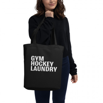 Eco Tote Bag: Gym, Hockey, Laundry
